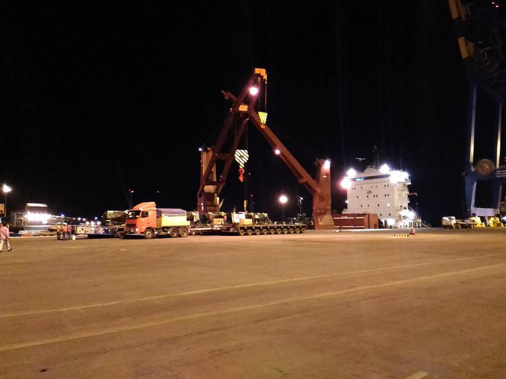 360 tonnes of cryostat segments leave India